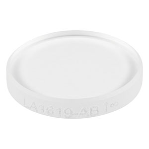 LA1619-AB - N-BK7 Plano-Convex Lens, Ø1/2in, f = 350 mm, AR Coating: 400 - 1100 nm