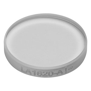 LA1620-A - N-BK7 Plano-Convex Lens, Ø1/2in, f = 400 mm, AR Coating: 350 - 700 nm