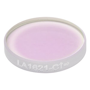 LA1621-C - N-BK7 Plano-Convex Lens, Ø1/2in, f = 450 mm, AR Coating: 1050 - 1700 nm