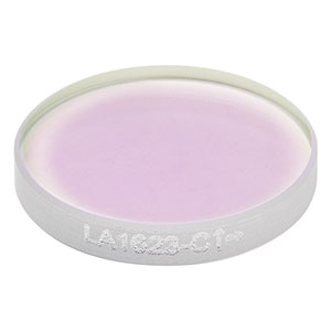 LA1623-C - N-BK7 Plano-Convex Lens, Ø1/2in, f = 600 mm, AR Coating: 1050 - 1700 nm