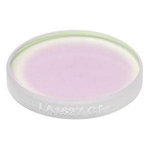 LA1627-C - N-BK7 Plano-Convex Lens, Ø1/2in, f = 1500 mm, AR Coating: 1050 - 1700 nm