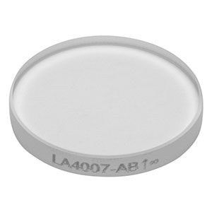 LA4007-AB - f = 250 mm, Ø1/2in UVFS Plano-Convex Lens, ARC: 400 - 1100 nm