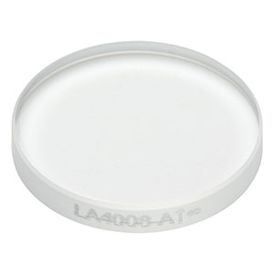LA4008-A - f = 300 mm, Ø1/2in UVFS Plano-Convex Lens, ARC: 350 - 700 nm