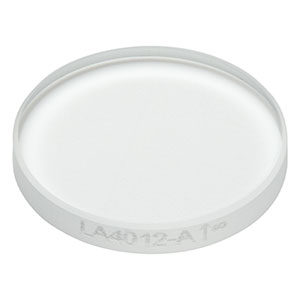 LA4012-A - f = 500 mm, Ø1/2in UVFS Plano-Convex Lens, ARC: 350 - 700 nm