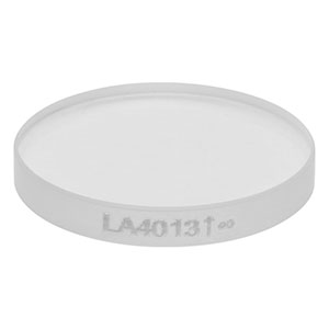 LA4013 - f = 600.0 mm, Ø1/2in UV Fused Silica, Plano-Convex Lens, Uncoated