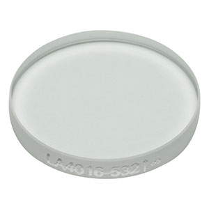 LA4016-532 - f = 1000 mm, Ø1/2in UVFS Plano-Convex Lens, 532 nm V-Coat