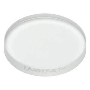 LA4017-A - f = 1500 mm, Ø1/2in UVFS Plano-Convex Lens, ARC: 350 - 700 nm