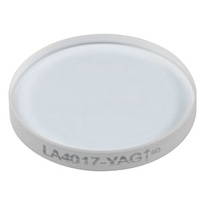 LA4017-YAG - f = 1500 mm, Ø1/2in UVFS Plano-Convex Lens, 532/1064 nm V-Coat