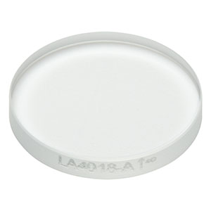 LA4018-A - f = 2000 mm, Ø1/2in UVFS Plano-Convex Lens, ARC: 350 - 700 nm