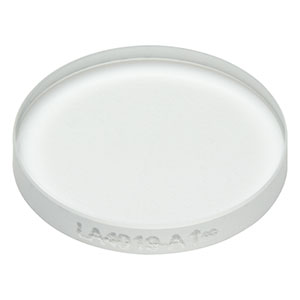 LA4019-A - f = 2500 mm, Ø1/2in UVFS Plano-Convex Lens, ARC: 350 - 700 nm