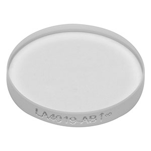 LA4019-AB - f = 2500 mm, Ø1/2in UVFS Plano-Convex Lens, ARC: 400 - 1100 nm