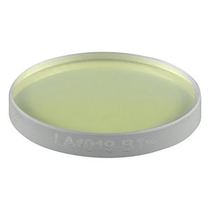 LA4019-B - f = 2500 mm, Ø1/2in UVFS Plano-Convex Lens, ARC: 650 - 1050 nm