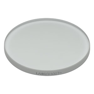 LA4023-532 - f = 350 mm, Ø1in UVFS Plano-Convex Lens, 532 nm V-Coat