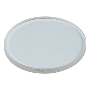 LA4028-YAG - f = 600 mm, Ø1in UVFS Plano-Convex Lens, 532/1064 nm V-Coat