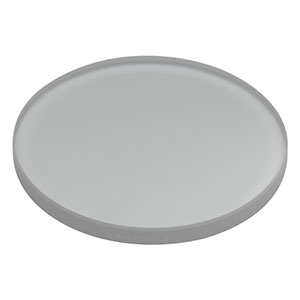 LA4031-532 - f = 2000 mm, Ø1in UVFS Plano-Convex Lens, 532 nm V-Coat