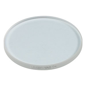 LA4031-YAG - f = 2000 mm, Ø1in UVFS Plano-Convex Lens, 532/1064 nm V-Coat