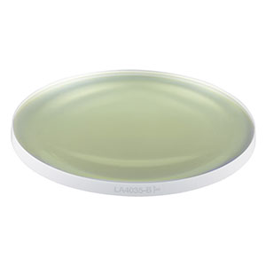 LA4035-B - f = 350 mm, Ø2in UVFS Plano-Convex Lens, ARC: 650 - 1050 nm 