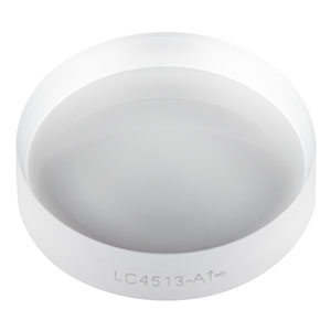 LC4513-A - Ø1in, f = -75 mm, UV Fused Silica Plano-Concave Lens, ARC: 350 - 700 nm