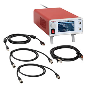 LCC25D - Dual Channel Liquid Crystal Voltage and Temperature Controller, 0 - 25 V RMS, Square Wave, 50% Duty Cycle