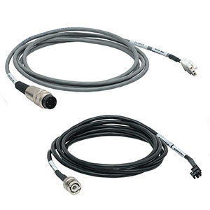 CBLS3P - コマンドケーブル＆電源ケーブル、ガルバノスキャナQG4/QG5とQS15/20シリーズおよび電源GPS011-JP用