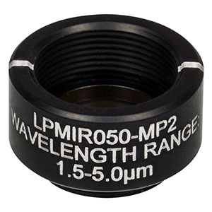 LPMIR050-MP2 - Ø12.5 mm SM05-Mounted Linear Polarizer, 1500 - 5000 nm