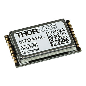 MTD415L - TECドライバ、SMTパッケージ、温度センサLMT84用