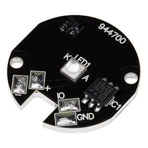 M455D3 - 455 nm, 1150 mW (Min) LED on Metal-Core PCB, 1000 mA