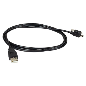 USB-ABL-60 - USB2.0 Type-A - Mini-Bケーブル、固定ネジ付き、約1.5 m(60インチ)