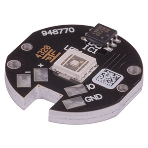 M430D3 - 430 nm, 529.2 mW (Min) LED on Metal-Core PCB, 500 mA