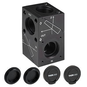 ATT30/M - UVFSプリズムビーム減衰器、29～34 dB、コーティング無し(200～2000 nm)、最大200 W、M6タップ穴付き(ミリ規格)