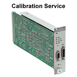 CAL-ITC8 - Recalibration Service for the ITC8000 Series Laser Diode Current & TEC Modules