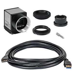 WFS31-K2/M - 波面センサーキット、開口：11.25 mm x 7.03 mm、ARコーティング付きMLA 2つ(ピッチ150 µmおよび300 µm)、ミリ規格用タップ穴