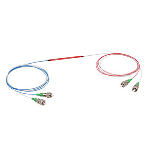 PN2000R5A2 - 2x2 Narrowband PM Coupler, 2000 ± 15 nm, 50:50 Split, FC/APC Connectors