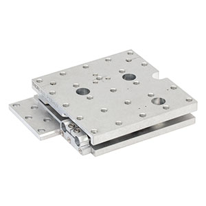 PY004VX - Vacuum-Compatible High-Load Pitch and Yaw Platform, 1/4in-20 Taps, Without Actuators