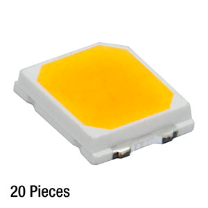 LEDSW40 - White LED in SMT Package, 4000 K, 115 mW, Qty. 20