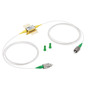 BOA780 - 偏光依存型半導体光増幅器(BOA)、780 nm、13 dBm、小信号利得25 dB、バタフライパッケージ、シングルモードファイバ、FC/APC