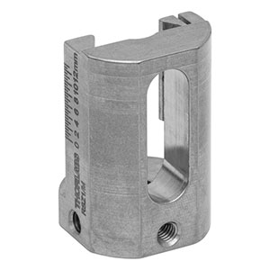 RSZ1/M - Ø25 mmポストベース、Z軸方向メス型アリ溝、M4用ザグリ穴付き(ミリ規格)