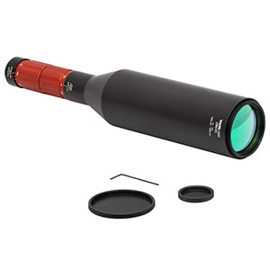 ZBE4C - 4X - 16X Achromatic Zoom Beam Expander, AR Coated: 1050 nm - 1650 nm