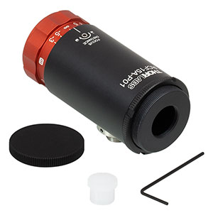 RCF15A-P01 - Protected Silver Adjustable Focus Reflective Collimator, 450 nm - 20 µm, RFL = 15.0 mm, FC/APC