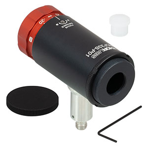 RCF33S-P01 - Protected Silver Adjustable Focus Reflective Collimator, 450 nm - 20 µm, RFL = 33.0 mm, SMA