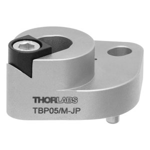 TBP05/M-JP - アライメントピン付きポストクランプベース、Ø12 mmポストに取り付けられたKCB05シリーズマウント用(ミリ規格)