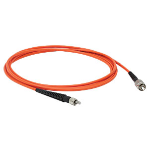 M132L02 - Ø200 µm, 0.22 NA, High OH, TECS Double Clad, FC/PC to SMA905 Fiber Patch Cable, 2 m