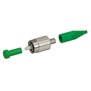 30126A9 - FC/APC Single Mode Connector, Ø126 µm Bore, Ceramic Ferrule, Ø900 µm Boot