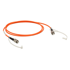 M67L01 - Ø25 µm, 0.100 NA, FC/PC-FC/PC Fiber Patch Cable, 1 m