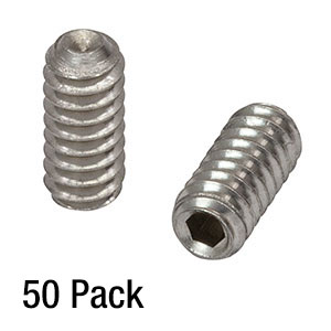 SS4S025 #4-40ステンレス製止めネジ、長さ1/4インチ、50個入り