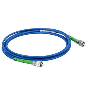 P3-405BPM-FC-2 - PM Patch Cable, PANDA, 405 nm, Ø3 mm Jacket, FC/APC, 2 m Long