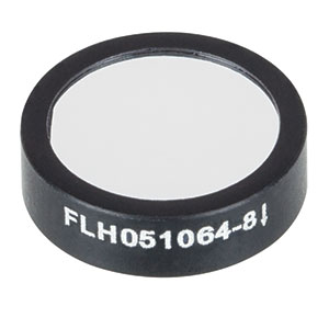 FLH051064-8 - Hard-Coated Bandpass Filter, Ø12.5 mm, CWL = 1064 nm, FWHM = 8 nm