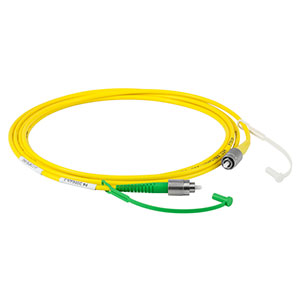 P4-2000AR-2 - SM Patch Cable, AR-Coated FC/APC to Uncoated FC/PC, 1700 - 2100 nm, 2 m