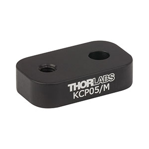 KCP05/M - センタリングプレート、Ø12 mm～Ø12.7 mm光学素子キネマティックミラーマウント用(ミリ規格)