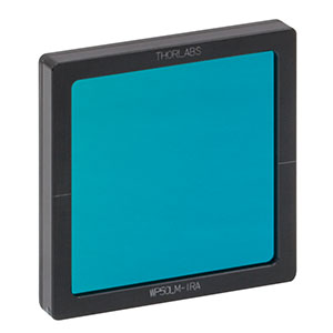 WP50LM-IRA - 50.0 mm x 50.0 mm Mounted Wire Grid Polarizer, 3 - 5 μm